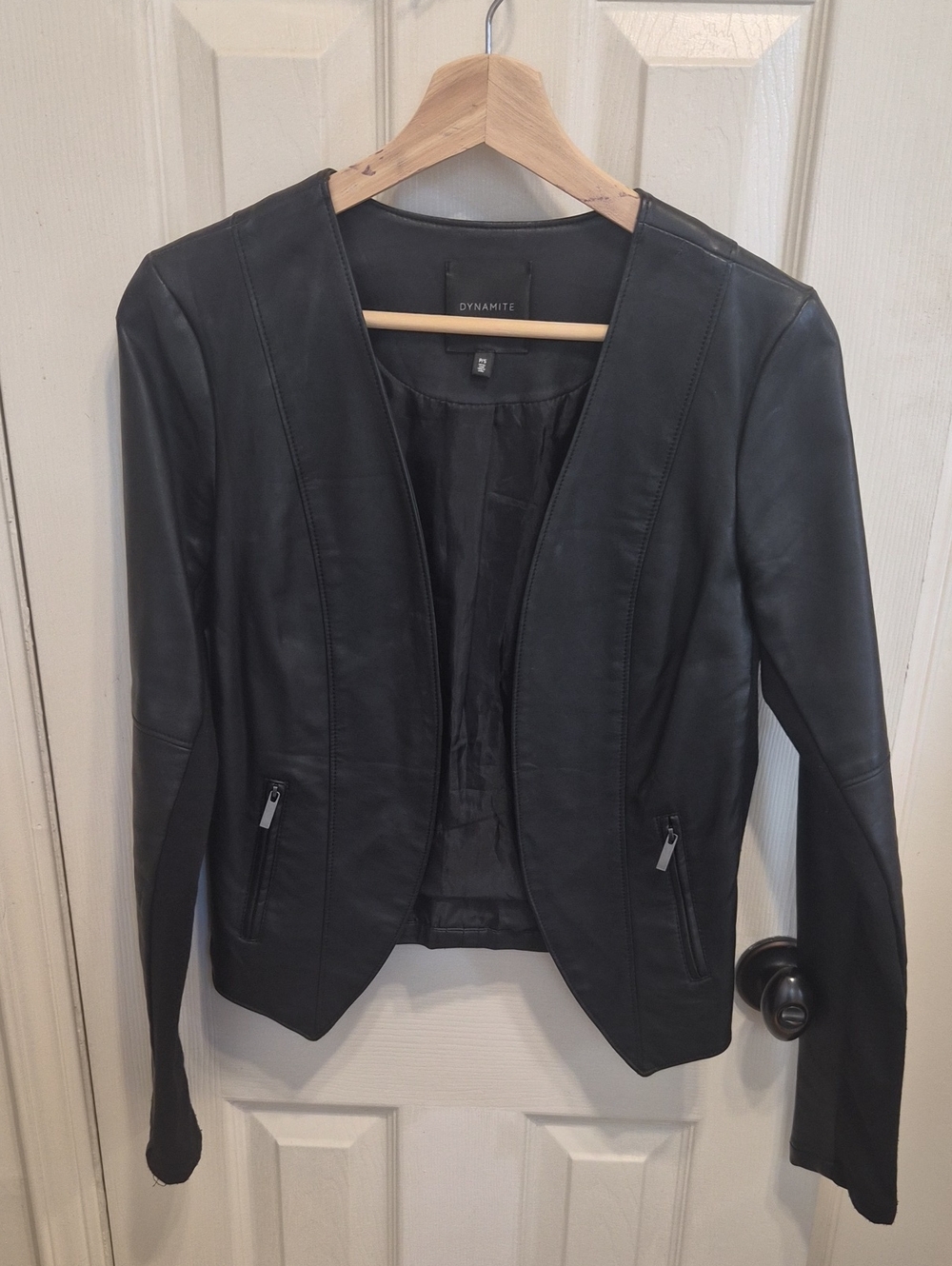 Dynamite Leather Jacket Size Small